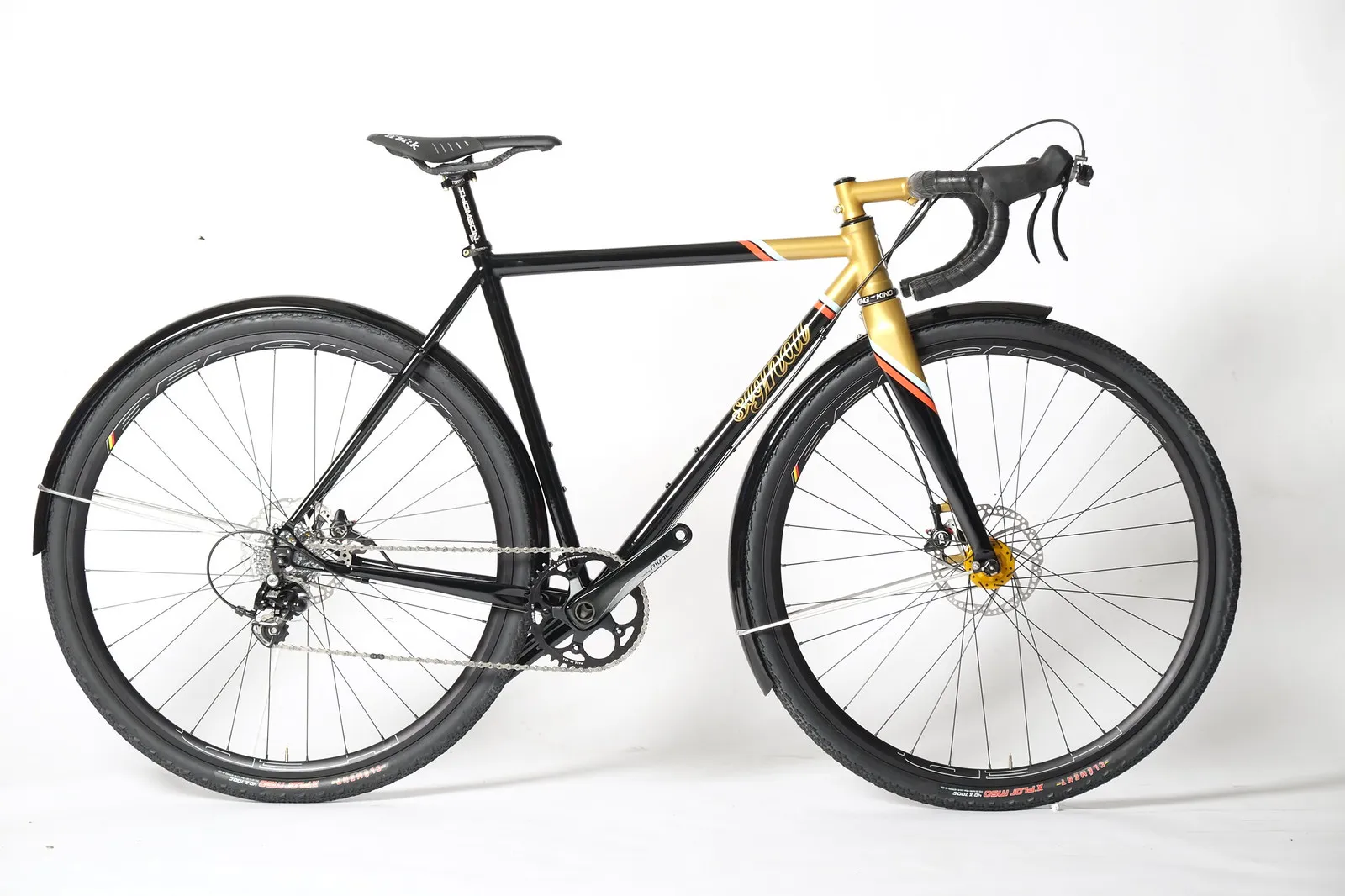 Dan Wiseman's bike, full profile