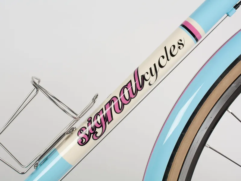Signal Cycles down tube decal