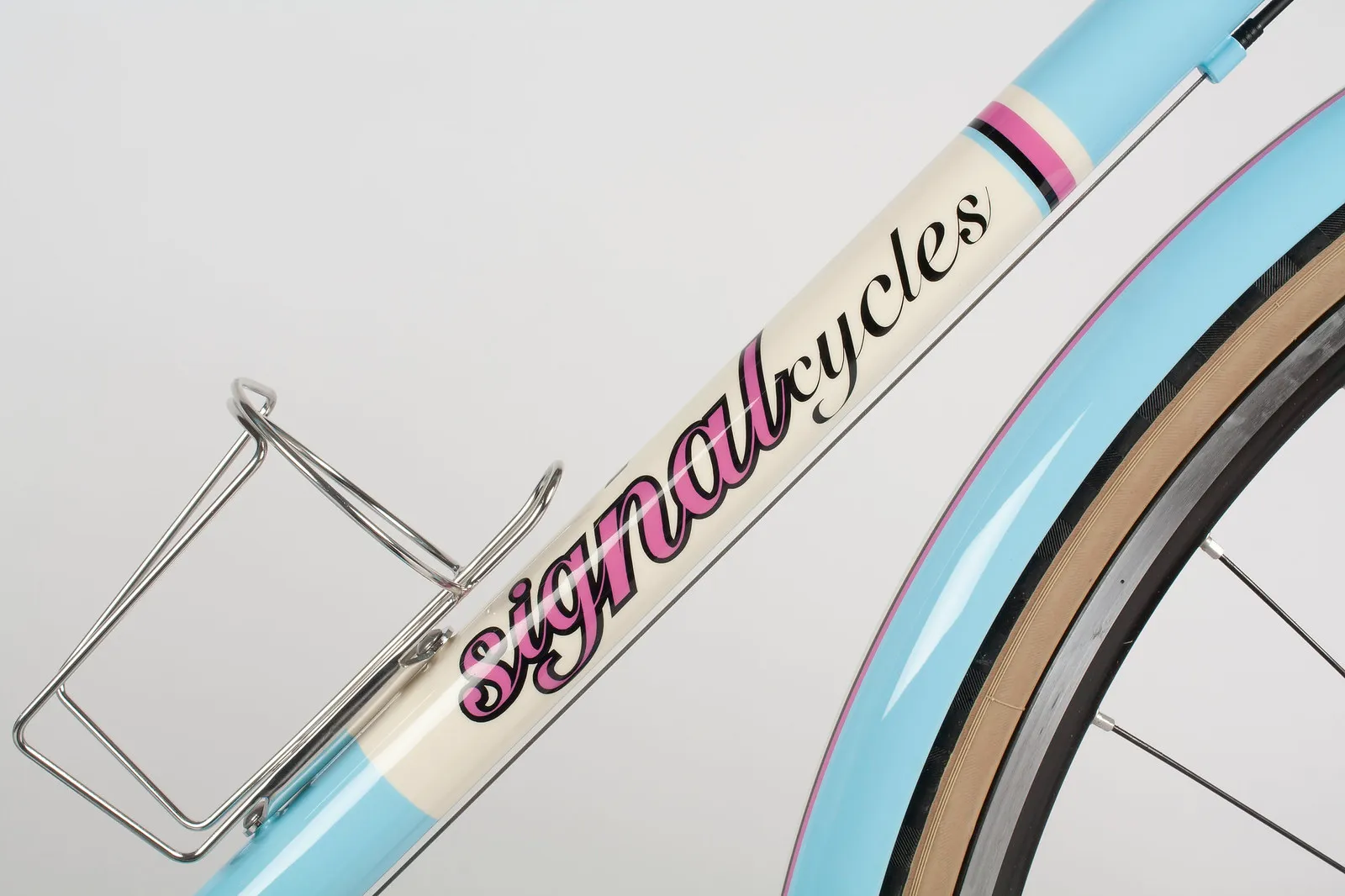 Signal Cycles down tube decal
