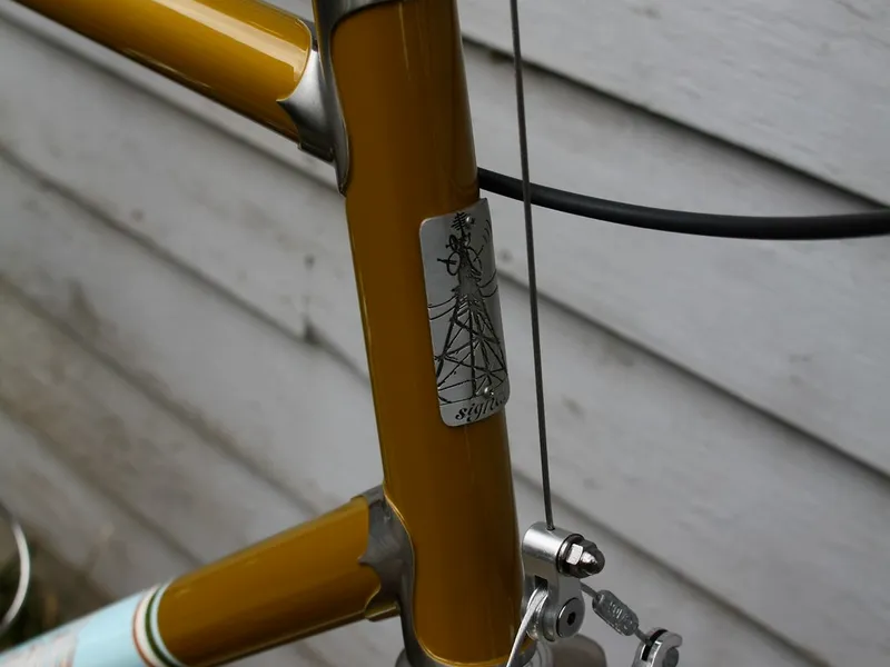 Brushed stainless lug detail