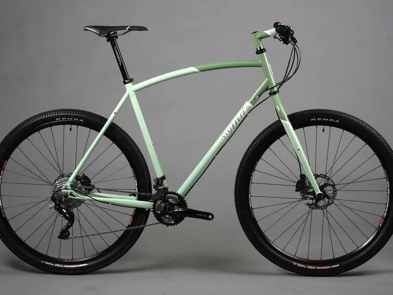 Brian's new adventure bike, full profile