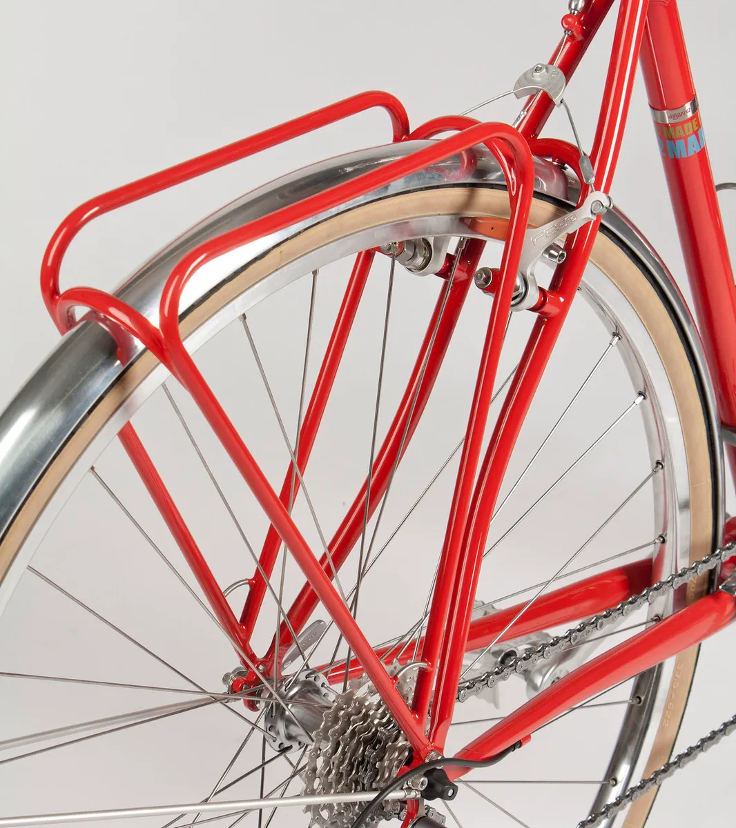 S-bend seat stay detail