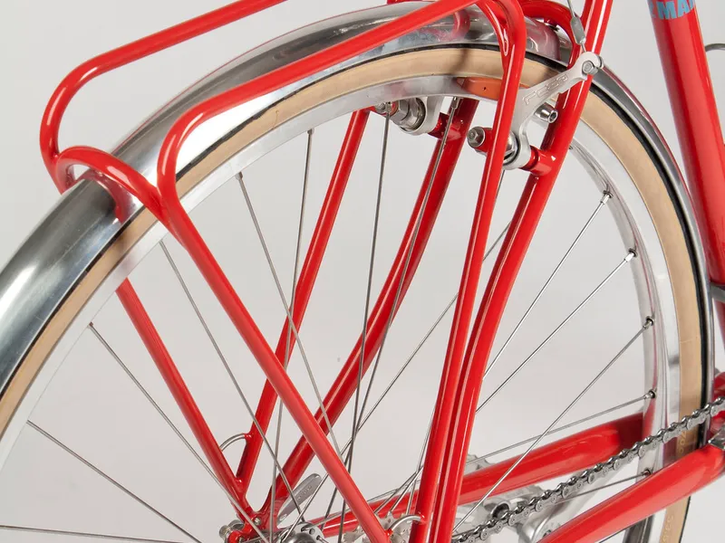 S-bend seat stay detail