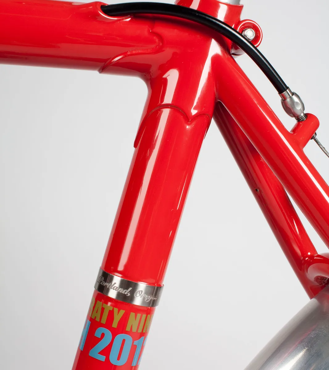 Seat tube detail
