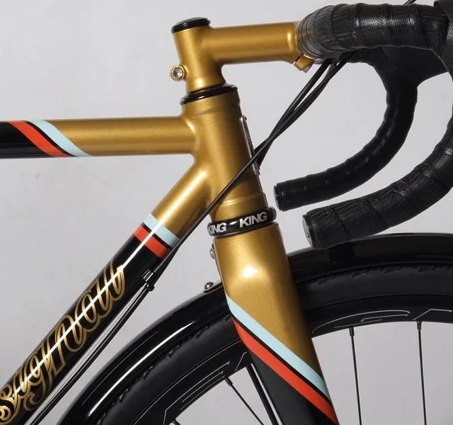 Dan Wiseman's bike, in progress