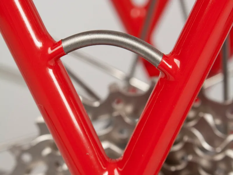 Stainless bag loop detail