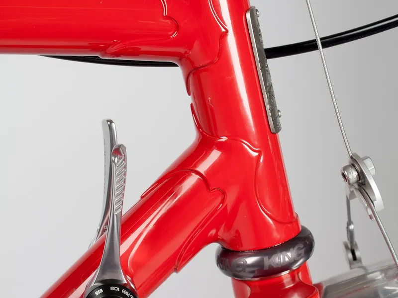 Head tube lug detail